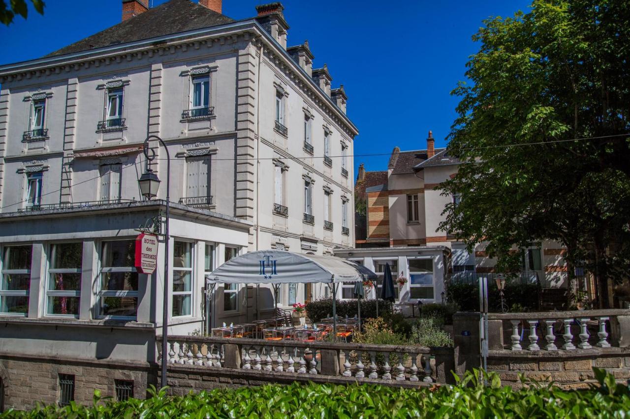 Hotel Des Thermes Bourbon-lʼArchambault Exterior foto